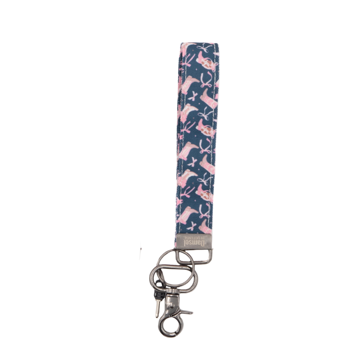 Scrunch Key Disable Pin Wristlet