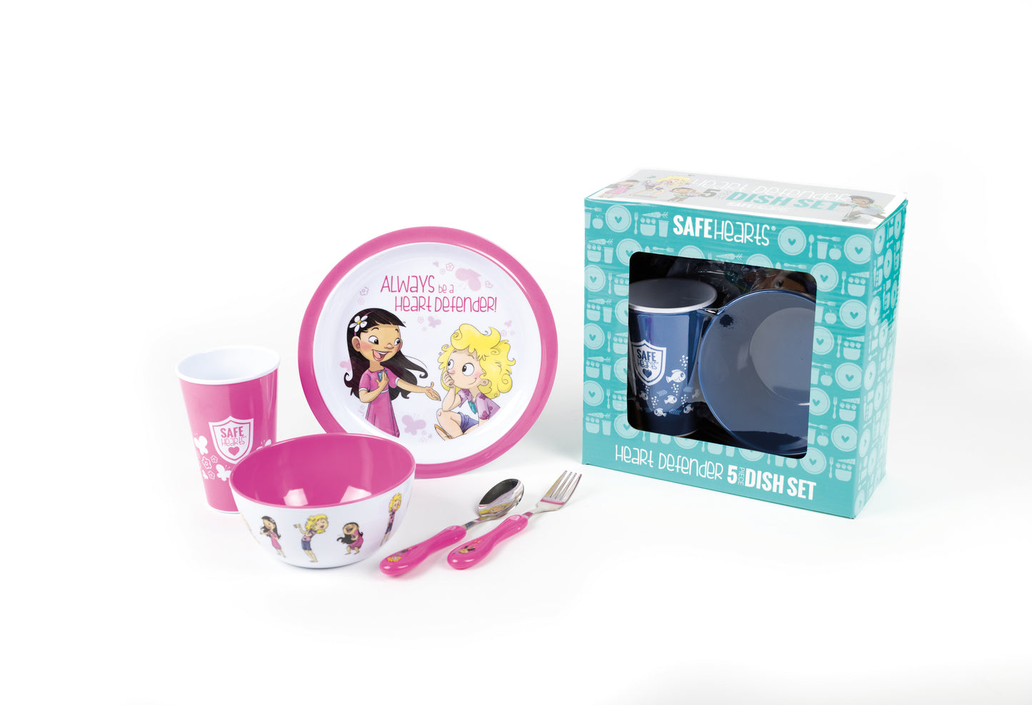 S.A.F.E. Hearts Dish Set