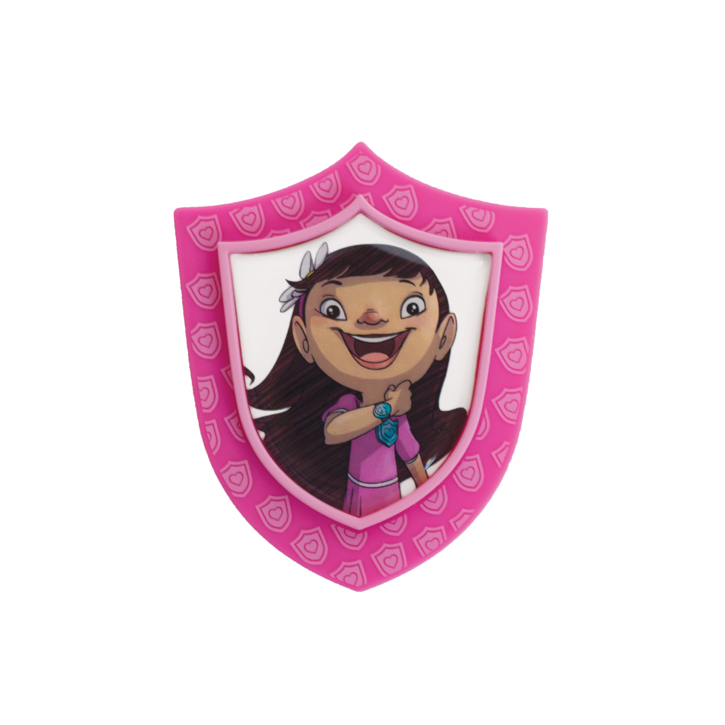 Heart Defender Badge - Pink
