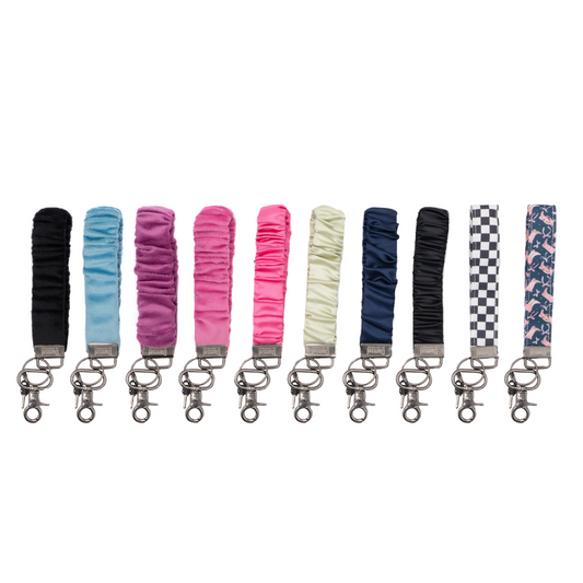 Scrunch Key Disable Pin Wristlet