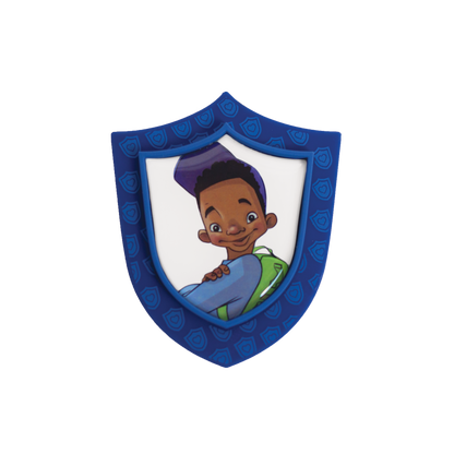 Heart Defender Badge - Pink