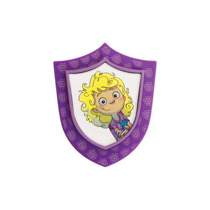 Heart Defender Badge - Pink